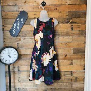 Vince Camuto women's floral pretty business casual dress size 4